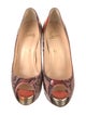 Christian Louboutin Snakeskin Animal Print Pumps
