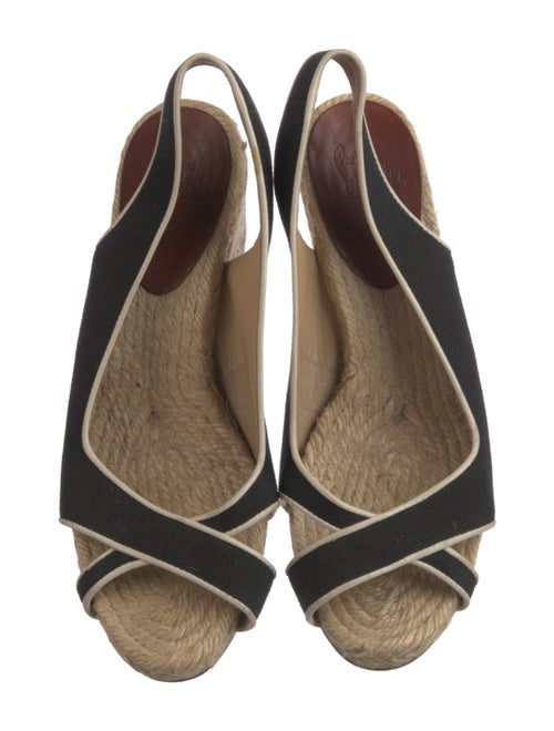Christian Louboutin Canvas Espadrilles