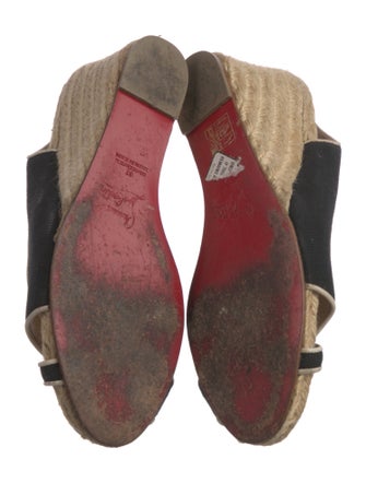 Christian Louboutin Canvas Espadrilles