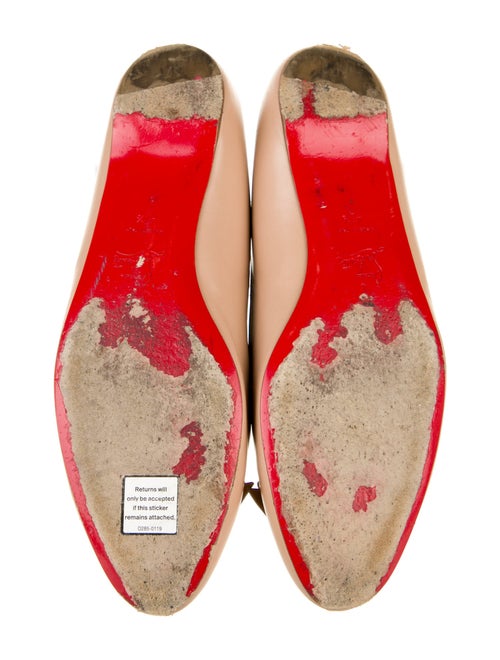 Christian Louboutin Leather Ballet Flats