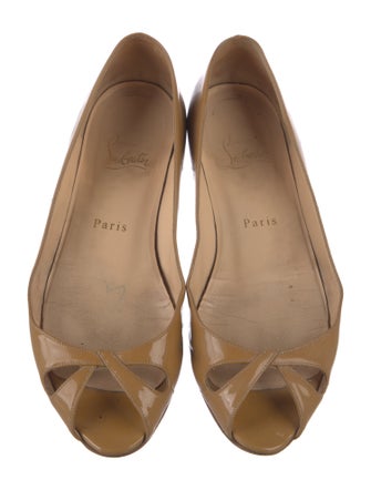 Christian Louboutin Patent Leather Flats