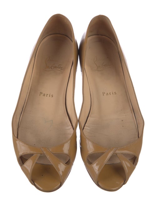 Christian Louboutin Patent Leather Flats