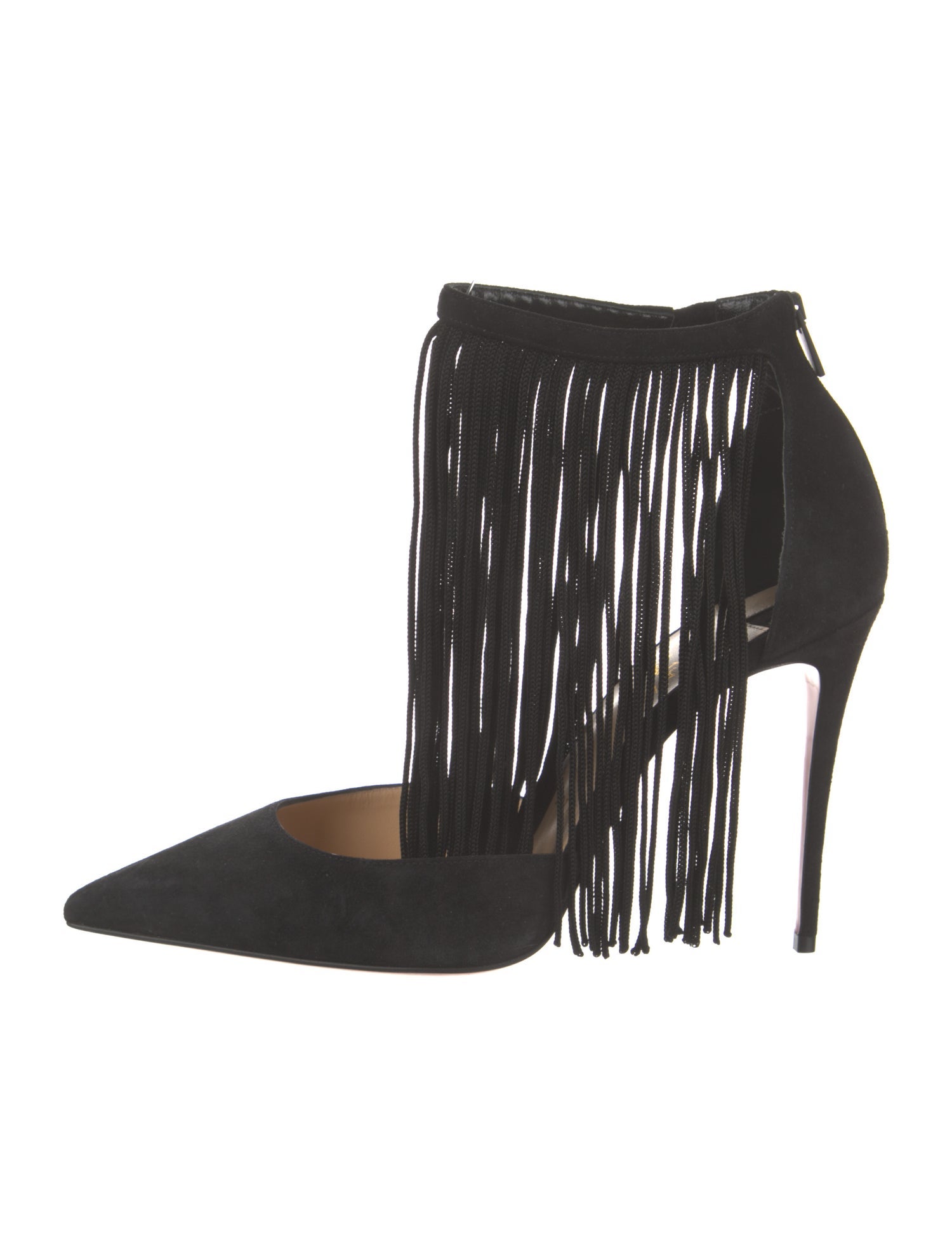 Christian Louboutin Courtain Suede Pumps