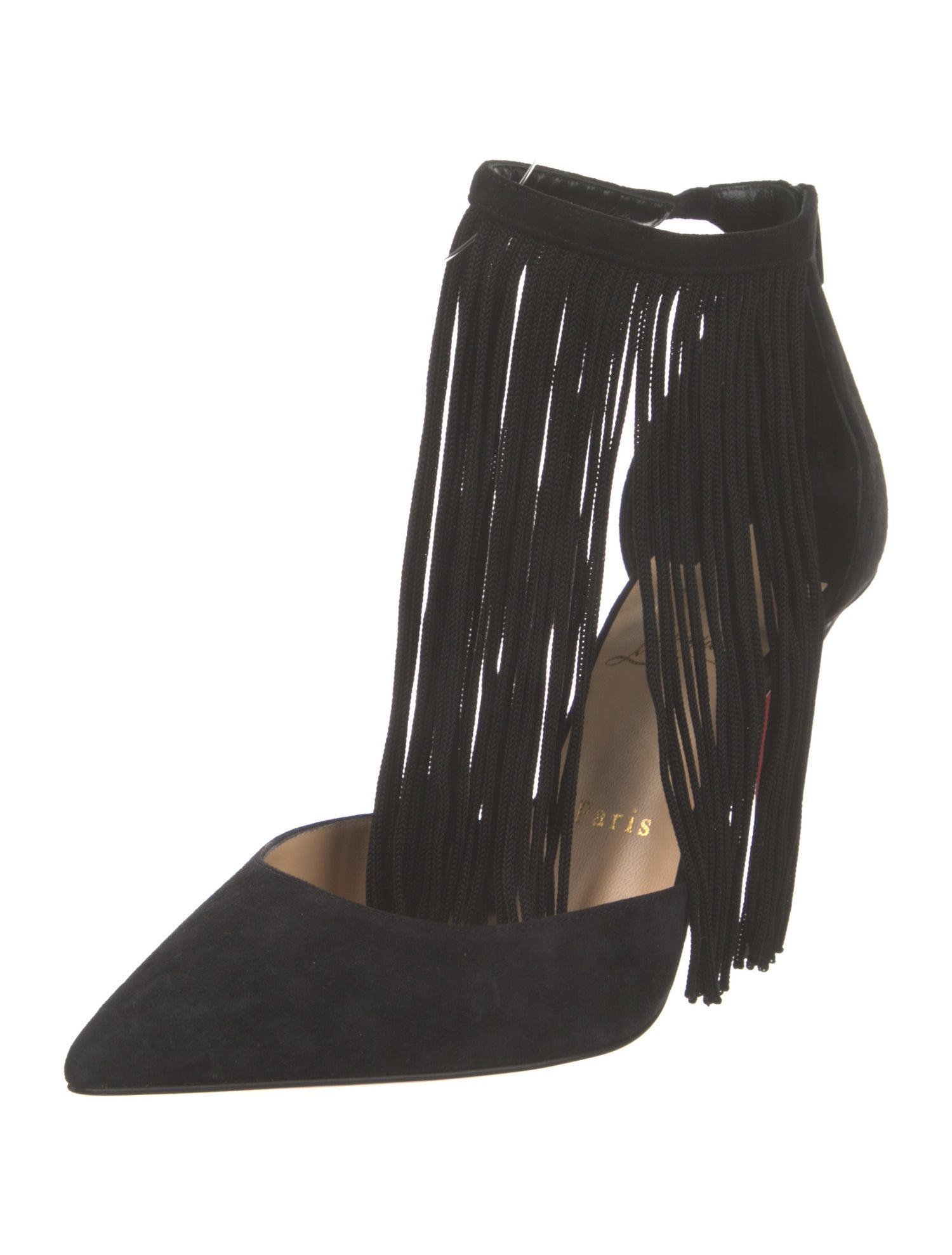 Christian Louboutin Courtain Suede Pumps