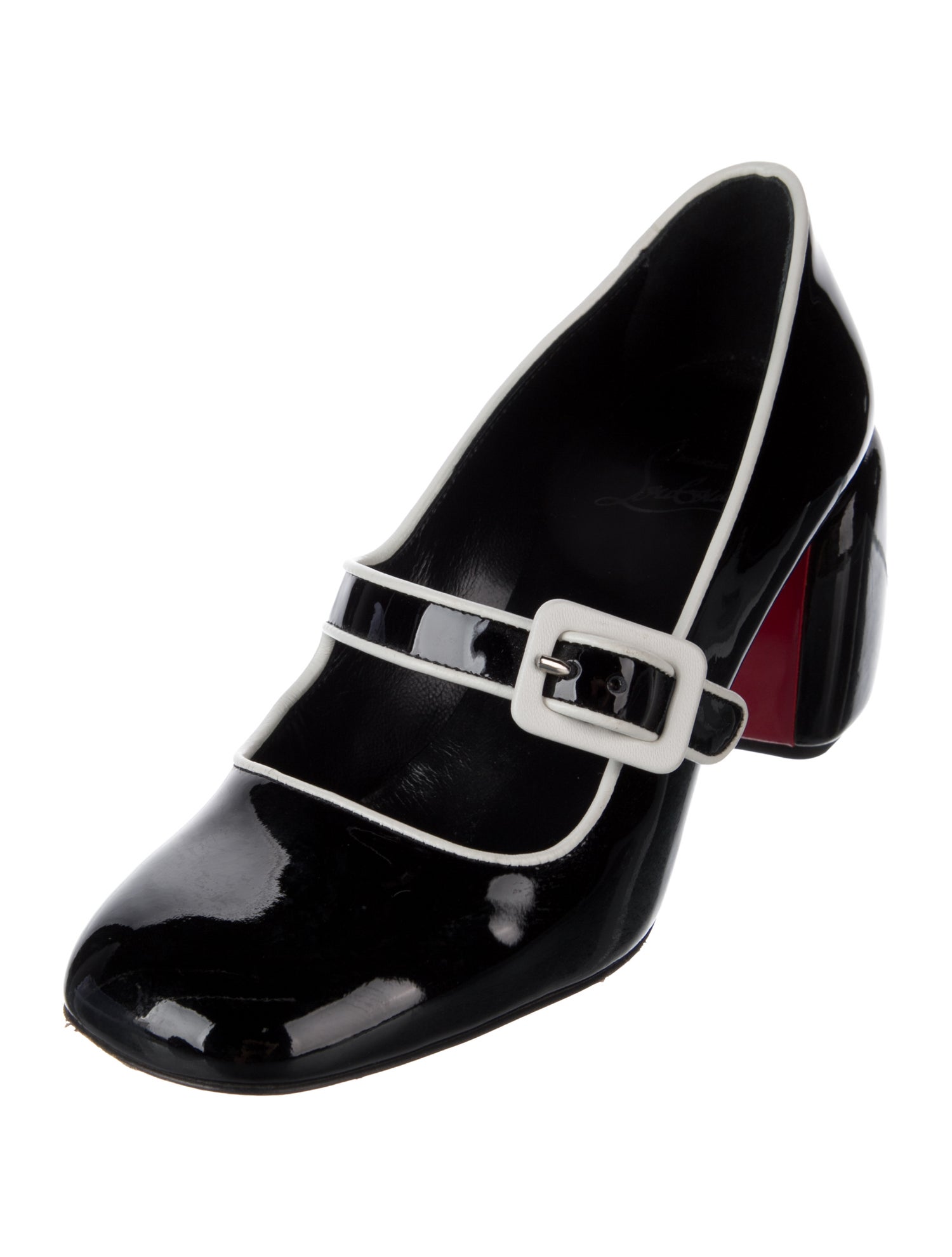 Christian Louboutin Minny Babe Patent Leather Pumps