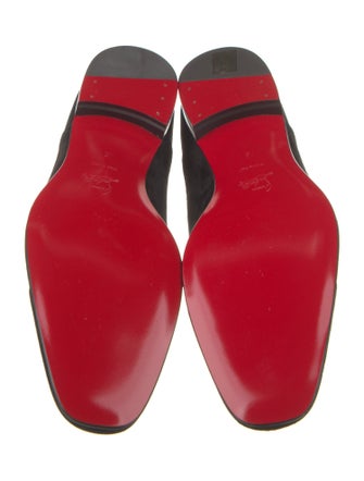 Christian Louboutin Suede Dress Loafers