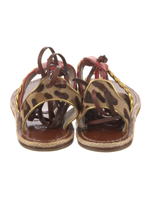 Christian Louboutin Leather Gladiator Sandals