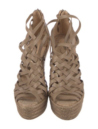 Christian Louboutin Leather Espadrilles