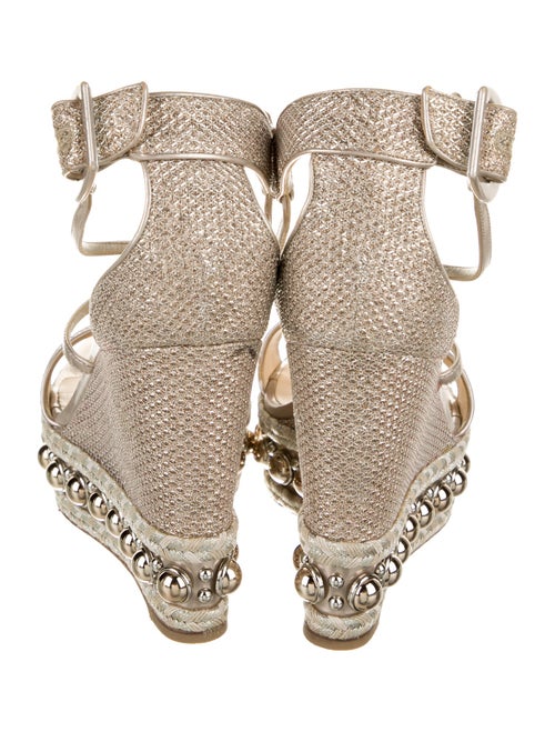 Christian Louboutin chocazeppa Studded Accents Espadrilles