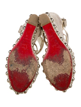 Christian Louboutin chocazeppa Studded Accents Espadrilles