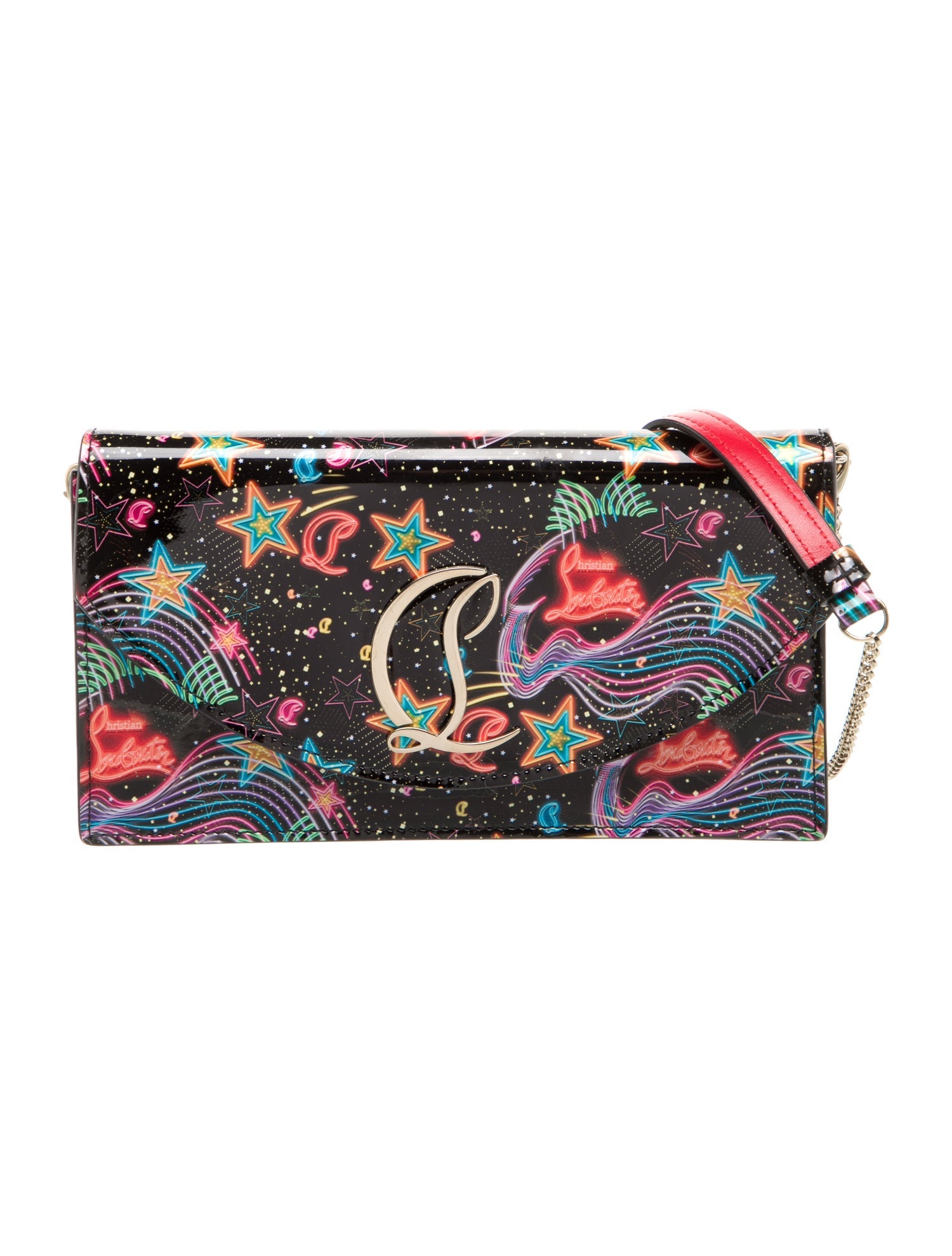 Christian Louboutin Patent Leather Minaudière