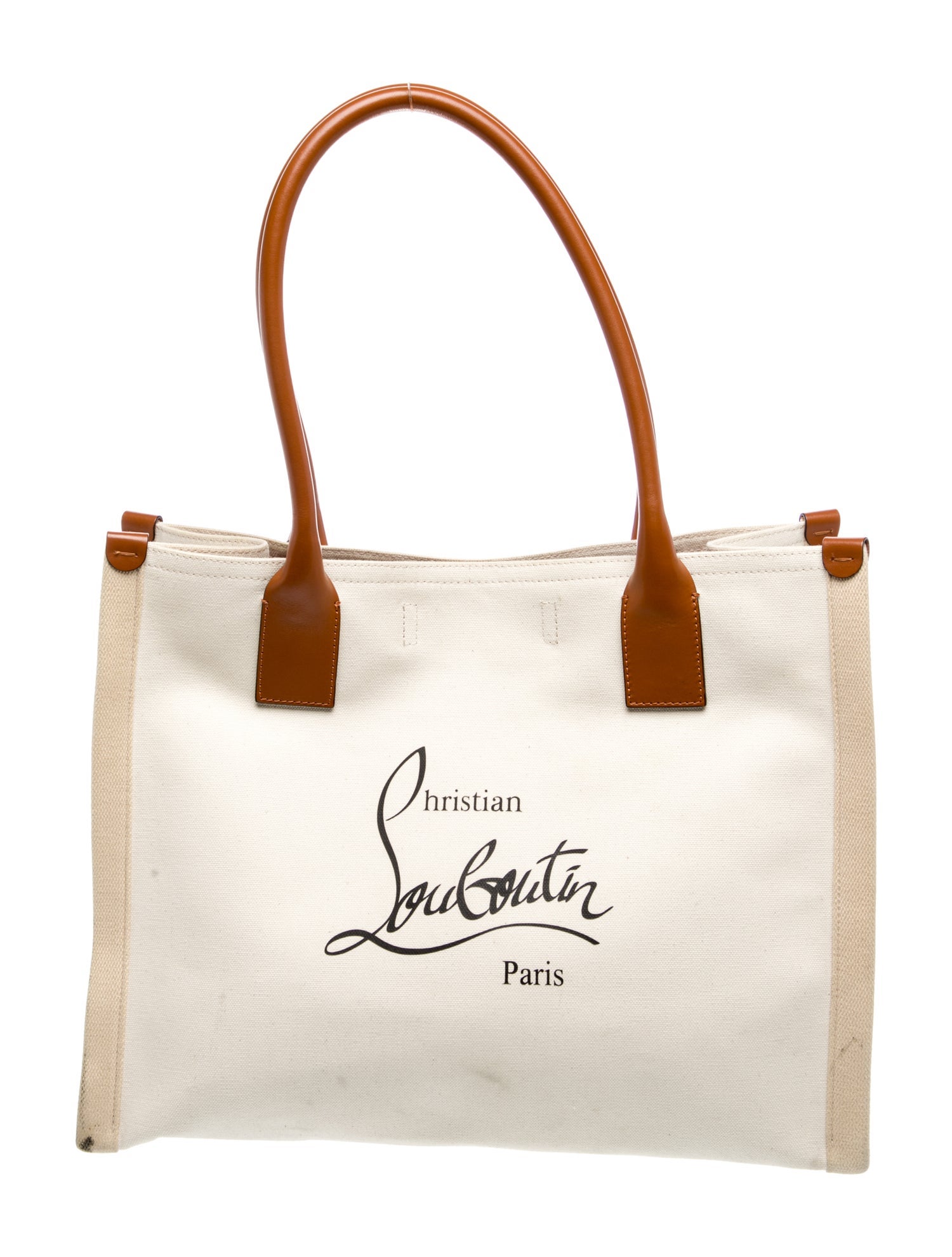 Christian Louboutin Canvas Nastroloubi Canvas Tote