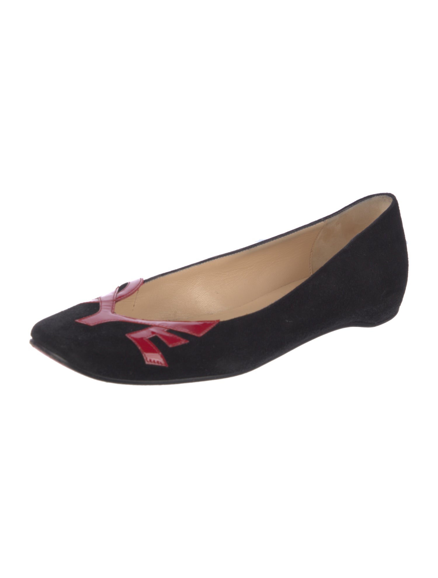 Christian Louboutin Suede Flats