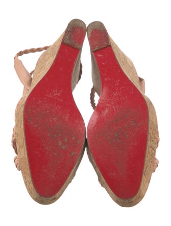 Christian Louboutin Marilou Nappa Saumon Leather Sandals