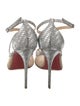 Christian Louboutin Mesh Mesh Accents T-Strap Pumps