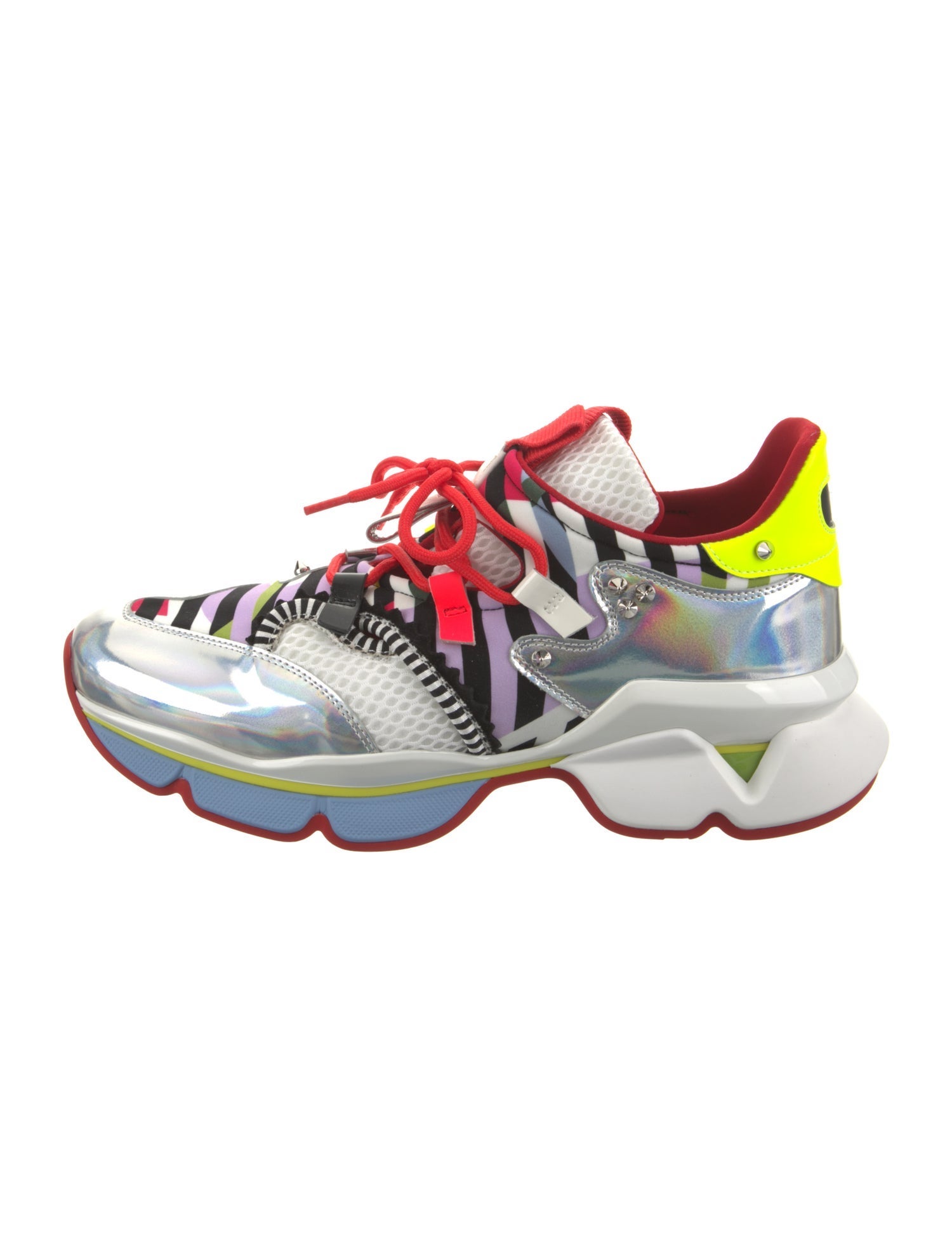 Christian Louboutin Rubber Printed Chunky Sneakers