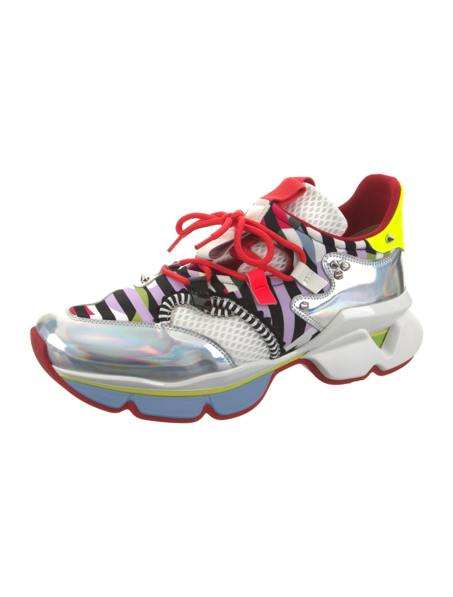 Christian Louboutin Rubber Printed Chunky Sneakers