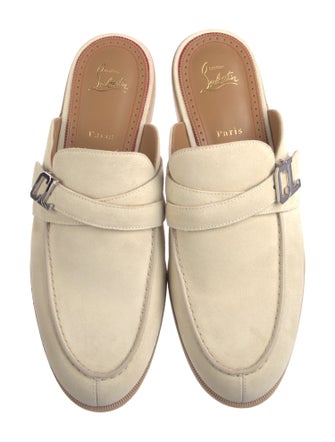 Christian Louboutin Suede Slippers
