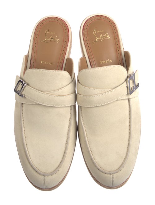 Christian Louboutin Suede Slippers