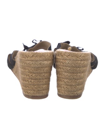 Christian Louboutin Bow Accents Espadrilles