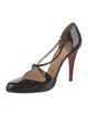 Christian Louboutin Patent Leather D'Orsay Pumps