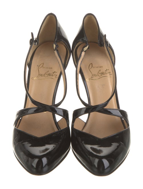 Christian Louboutin Patent Leather D'Orsay Pumps