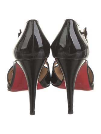 Christian Louboutin Patent Leather D'Orsay Pumps