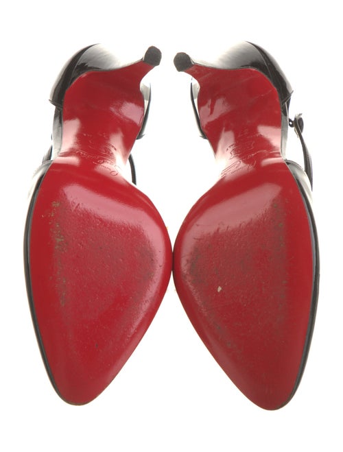 Christian Louboutin Patent Leather D'Orsay Pumps