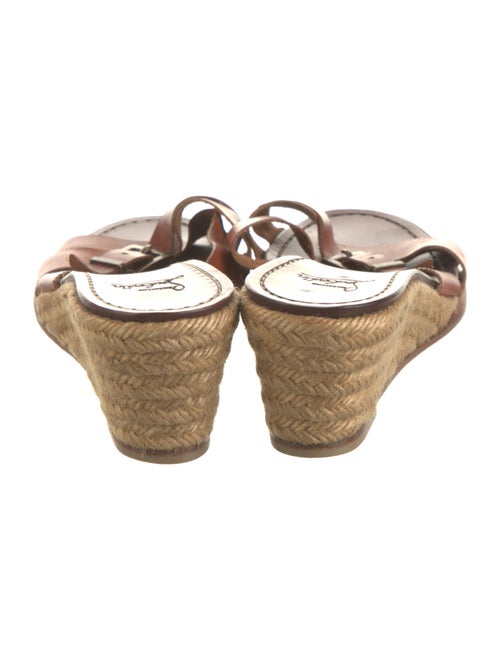 Christian Louboutin Leather Slides