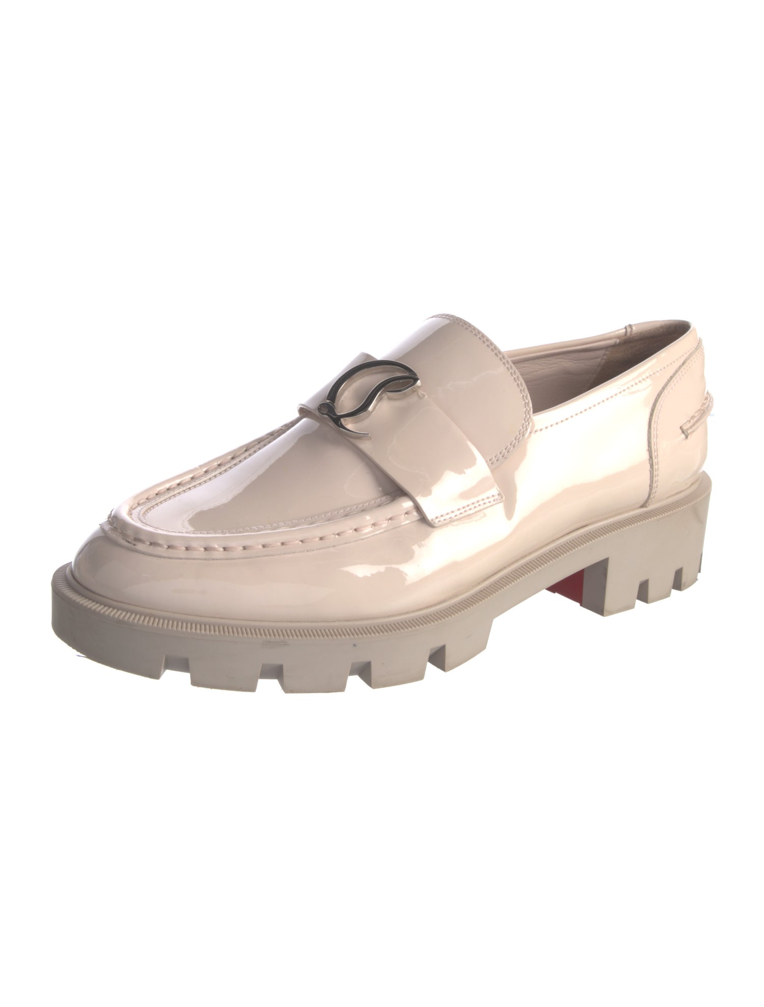 Christian Louboutin Patent Leather Loafers