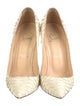 Christian Louboutin So Kate Python Pumps