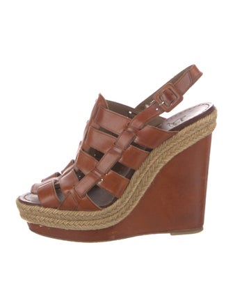 Christian Louboutin Leather Espadrilles