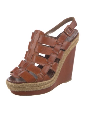 Christian Louboutin Leather Espadrilles