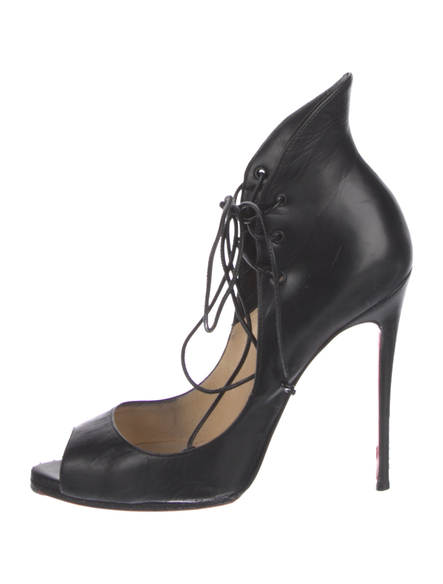 Christian Louboutin Leather D'Orsay Pumps