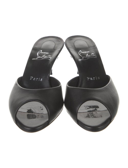 Christian Louboutin Leather Mules