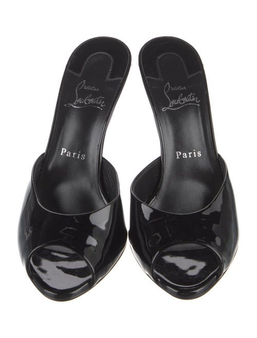 Christian Louboutin Patent Leather Mules