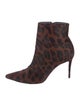 Christian Louboutin Ponyhair Animal Print Boots