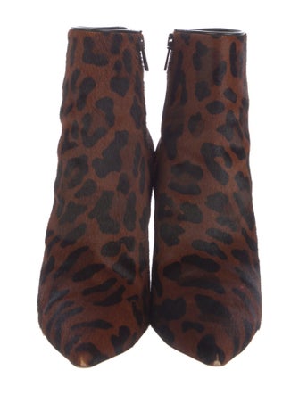 Christian Louboutin Ponyhair Animal Print Boots