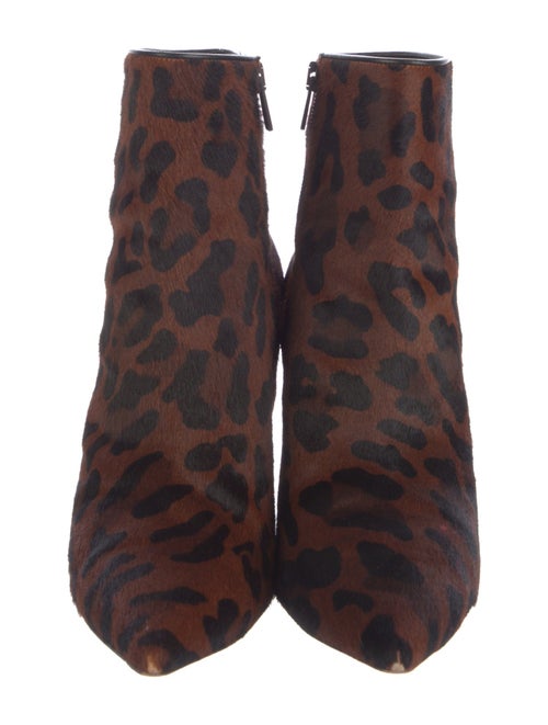 Christian Louboutin Ponyhair Animal Print Boots