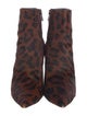 Christian Louboutin Ponyhair Animal Print Boots