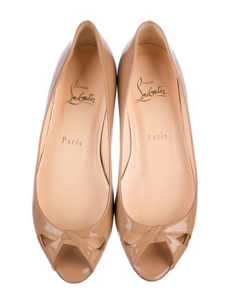Christian Louboutin Patent Leather Flats