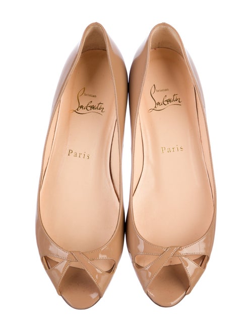 Christian Louboutin Patent Leather Flats