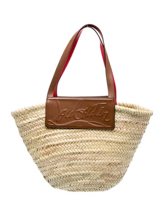 Christian Louboutin Straw Loubishore