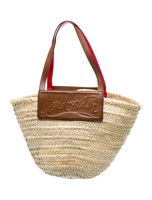 Christian Louboutin Straw Loubishore