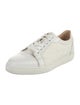 Christian Louboutin Leather Mesh Accents Sneakers