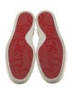 Christian Louboutin Leather Mesh Accents Sneakers