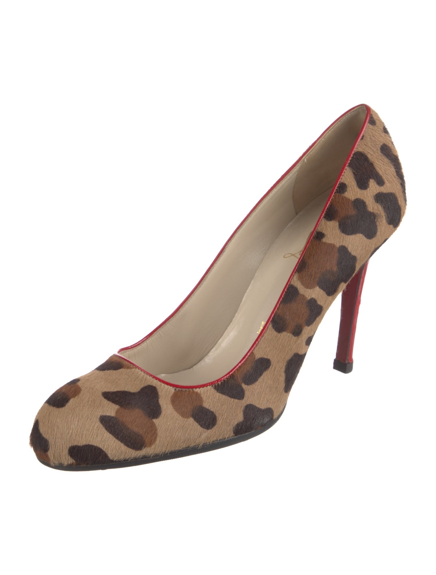 Christian Louboutin Ponyhair Animal Print Pumps