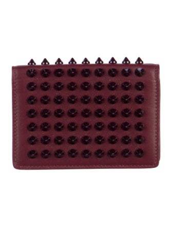 Christian Louboutin Leather Printed Bifold Wallet