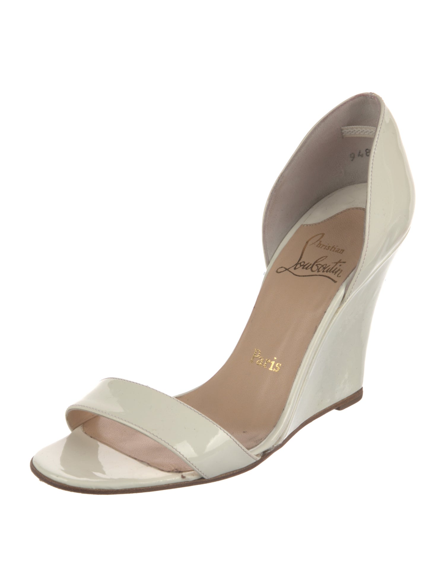 Christian Louboutin Patent Leather Sandals