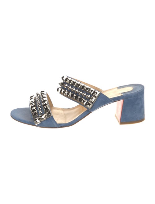 Christian Louboutin Tina Goes Mad Spike Accents Slides